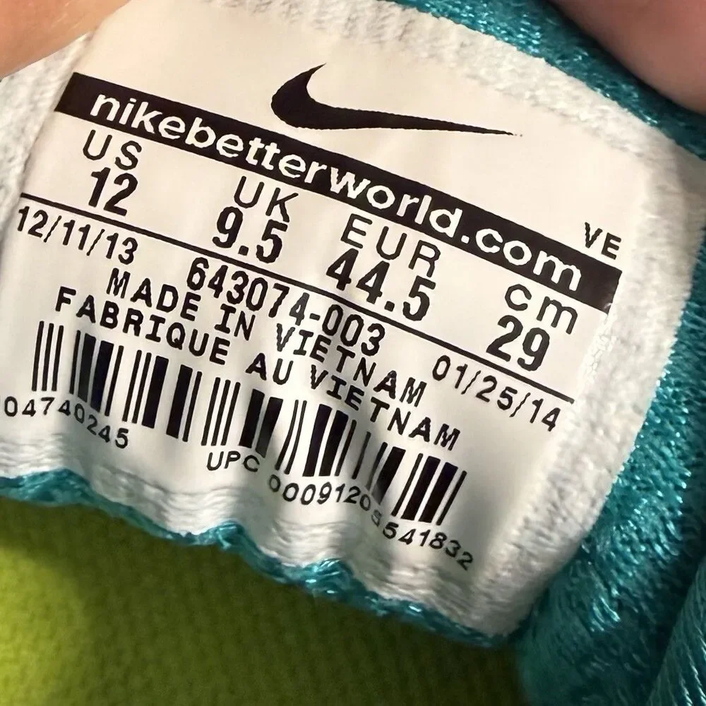 Nike Wild Trail 643074-003 Gray Low Top Lace Up Trail Running Shoes Women's 12